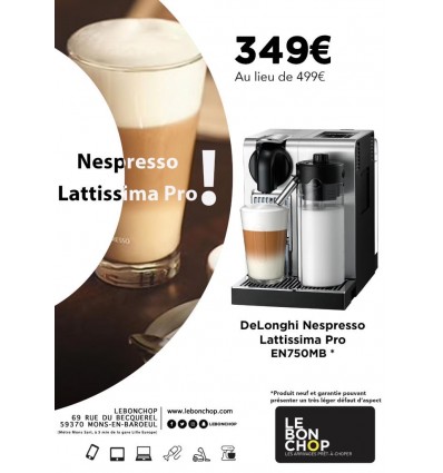 DeLonghi Nespresso Lattissima Pro