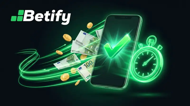 Retrait Betify rapide vers portefeuille crypto ou compte bancaire